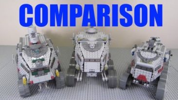 LEGO Star Wars Clone Turbo Tank Comparison (75151 vs 8098 vs 7261)