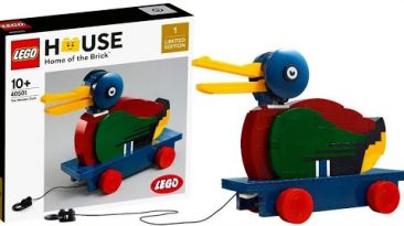 LEGO HOUSE Video Review 40501 The Wooden Duck