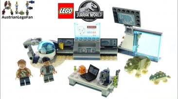 LEGO JURASSIC WORLD Video Review 75939 Dr Wus Lab Baby Dinosaurs Breakout