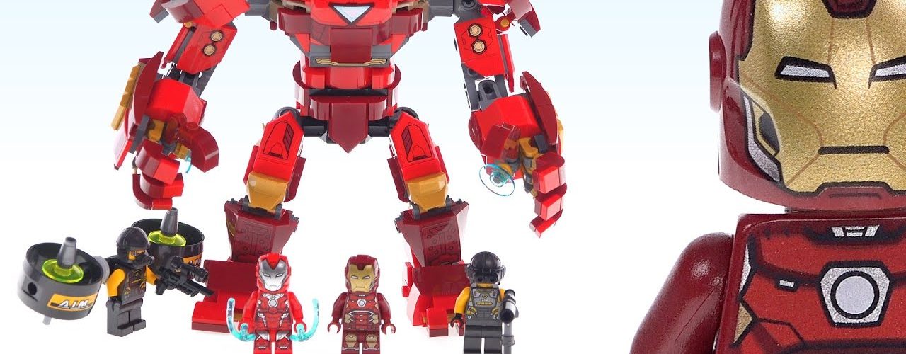 LEGO MARVEL SUPER HEROES Video Review 76164 Iron Man Hulkbuster versus AIM Agent