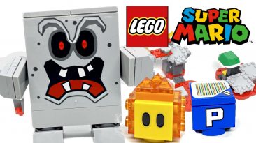 LEGO SUPER MARIO Video Review 71364 Whomps Lava Trouble