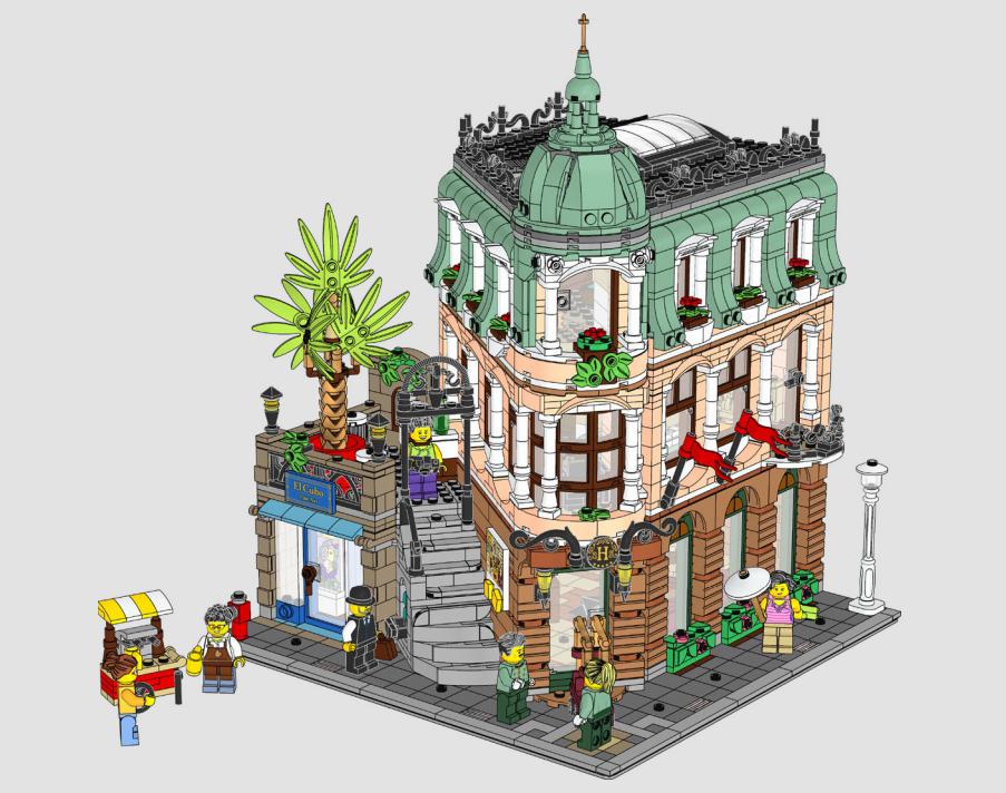LEGO CREATOR EXPERT 10297 Boutique Hotel Instructions