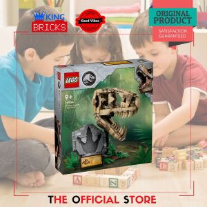 Review Set JURASSIC WORLD Series 76964 Dinosaur Fossils Trex Skull